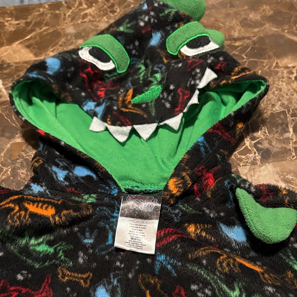 Sleep On It Kids Monster One Piece - Black and Green